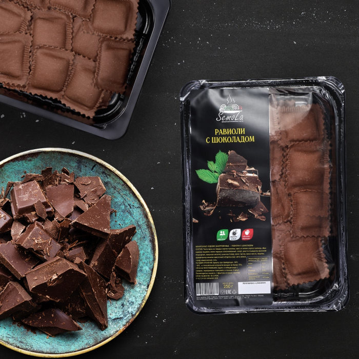 Равиоли с шоколадом